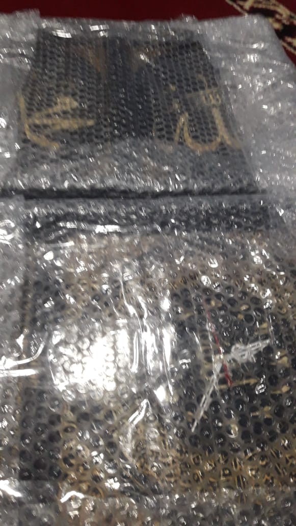 Hiasan Jam Dinding Kaligrafi Set Ayat Kursi Terjemah & Allah Muhammad Hitam Putih