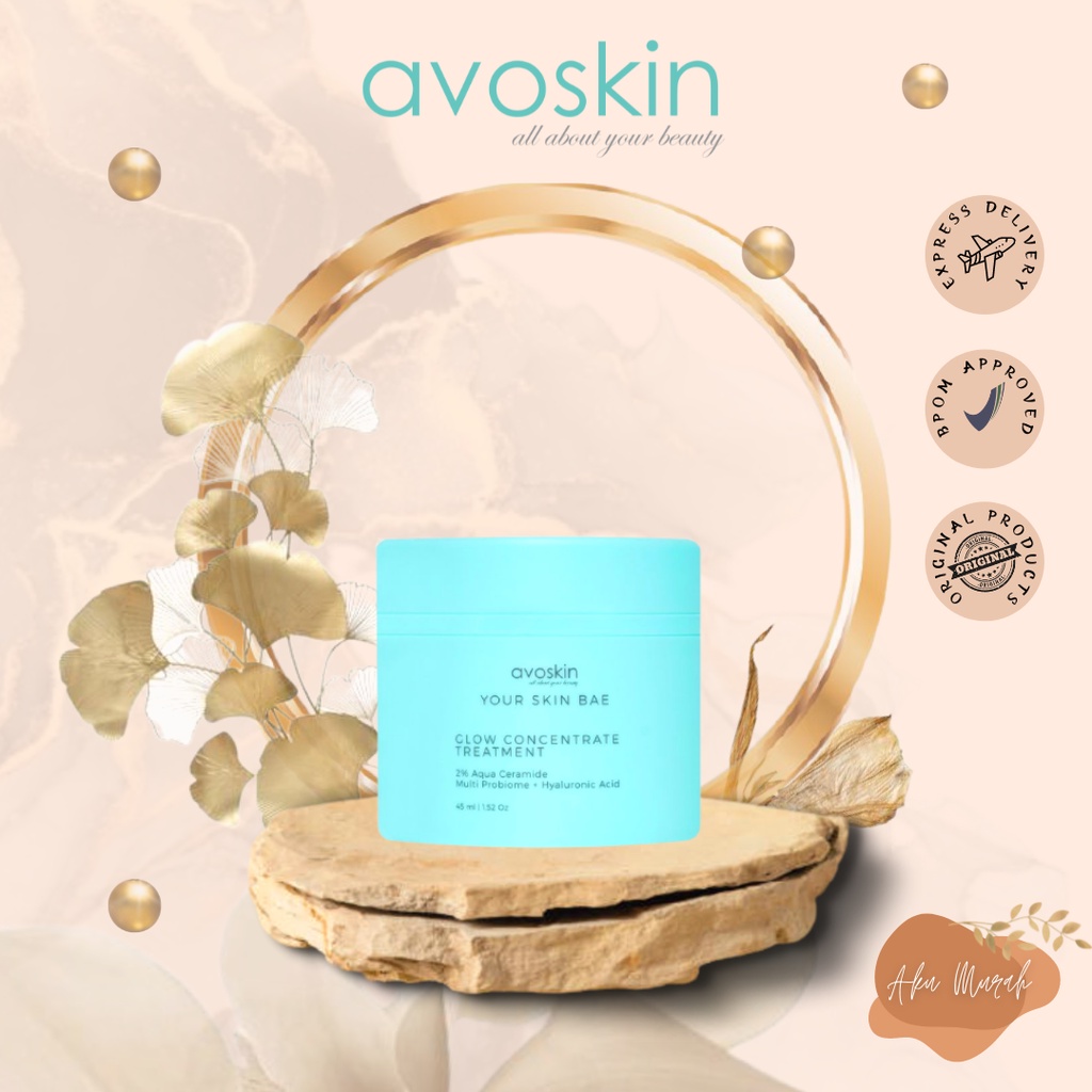 ✨ AKU MURAH ✨ Avoskin YSB Glow Concentrate 2% Aqua Ceramide + Microbiome + Hyaluronic Acid 45ml