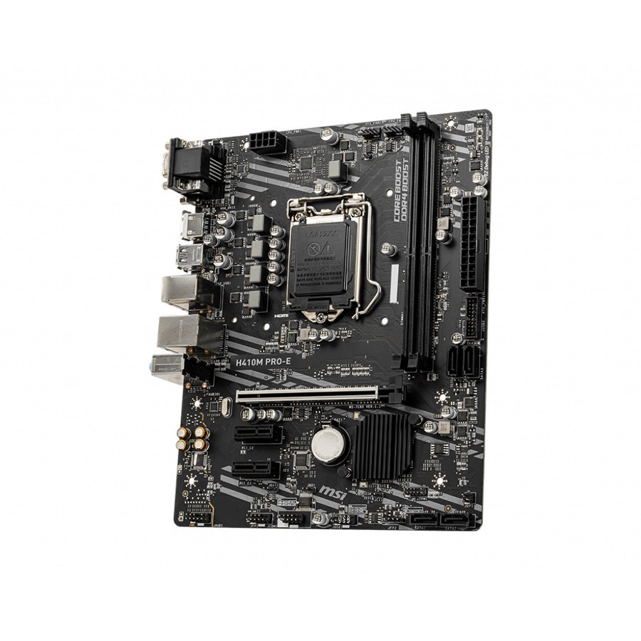 MSI H410M Pro E (LGA1200, H410, DDR4, USB3.2, SATA3) - Resmi