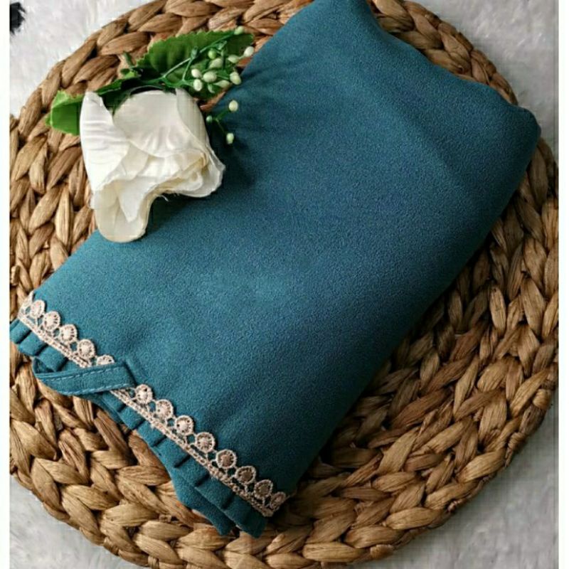 BERGO MARYAM KCB-LIPIT RENDA/AL'FADANI HIJAB-Wardah