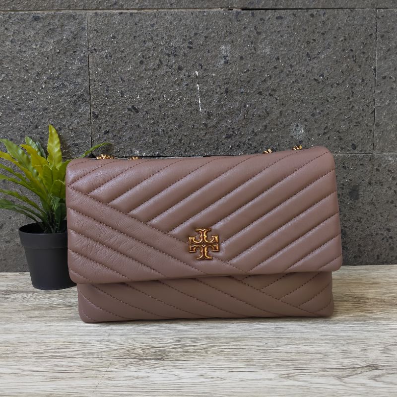TAS WANITA TORYBURCH KIRA CHEVRON FLAP SHOULDER BAG