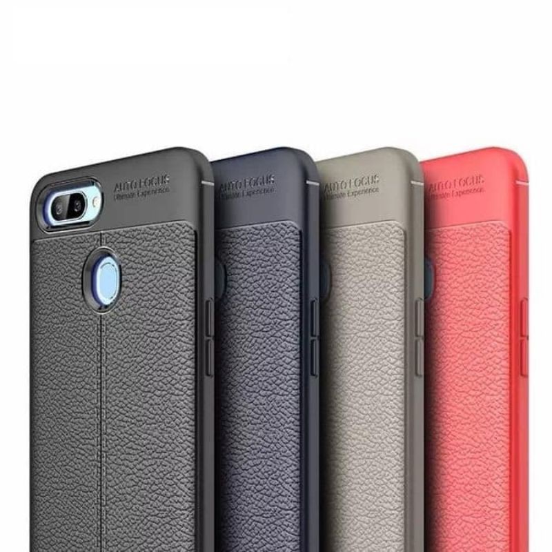 SOFT CASE OPPO A12 AUTOFOCUS LEATHER