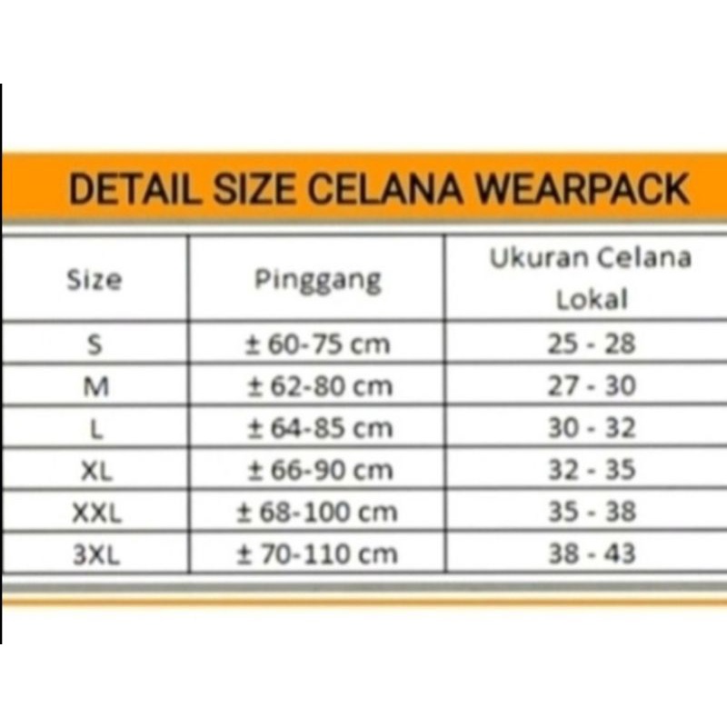 CELANA SAFETY BIRU SCOTLIGT BESAR ORANYE DOBLE