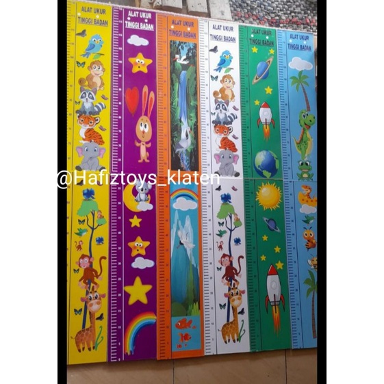 UKURAN TINGGI BADAN - KAYU