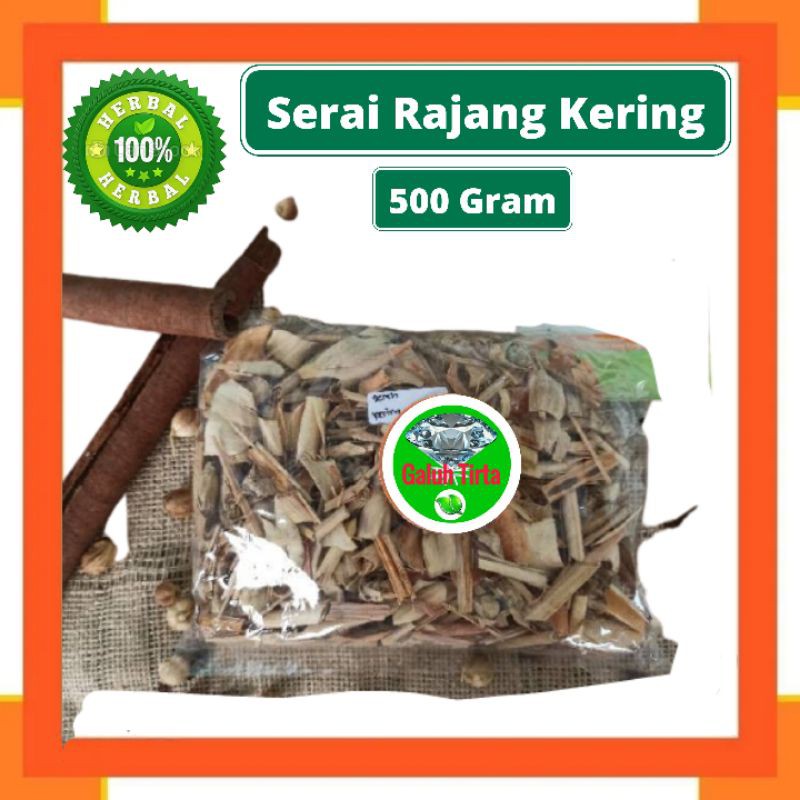 

SEREH / SERAI RAJANG KERING 500 GRAM - Cymbopogon Citratus - MURNI JSR Rempah herbal alami