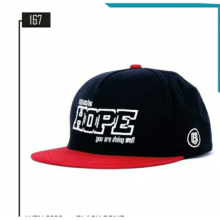 Topi gaya / kerja / trendy rossi Snapback pria Hitam - Distro Murah Gsp cowok
