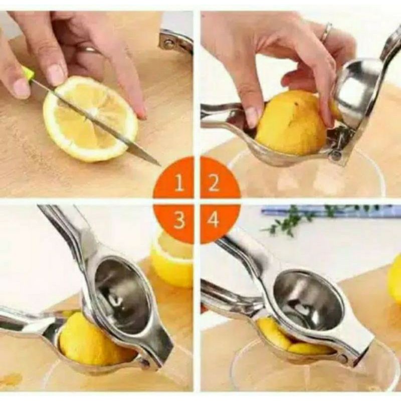 ALAT PERASAN JERUK LEMON BAHAN STAINLESS TEBAL MURAH DAN AWET