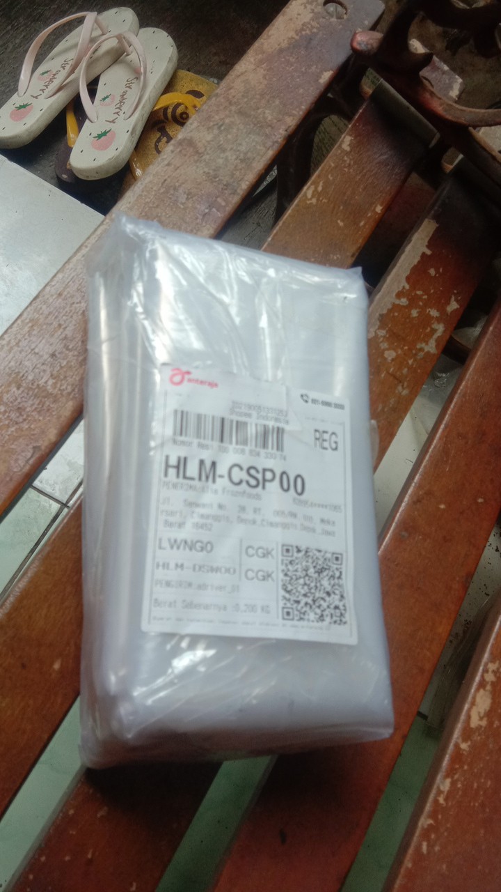 Plastik Pe Cor Packing Lebar1mter Doblelayer Dibelah Jadi Lebar 2mtr