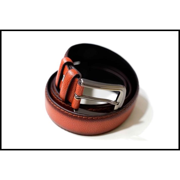 Force Welch | Ikat Pinggang Kulit Pria Warna Coklat Ban Pinggang Sabuk Kulit Leather