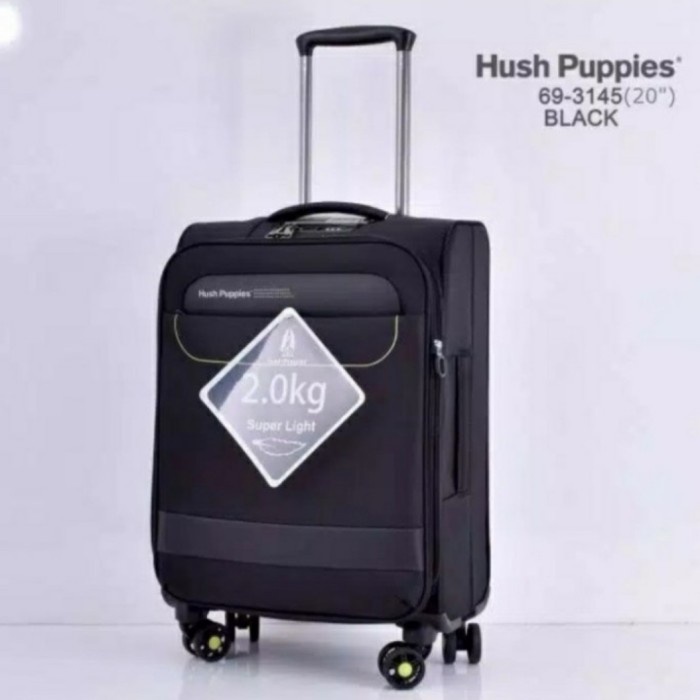 Koper - Tas Koper Hush Puppies 693117 Softcase 20"- Black