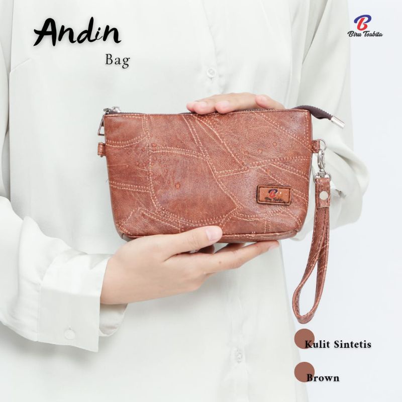 Andin Bag Bahan Kulit By Biru Tsabita
