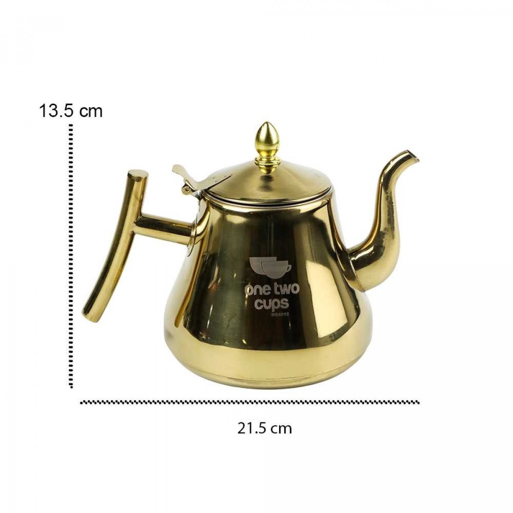 Teko Ceret Kettle Pot Teh Kopi Teapot With Filter Stainless Steel 7RHXM9SV