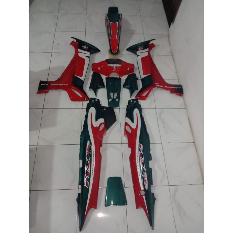Body set bodi f1zr fizr fiz r Caltex hijau