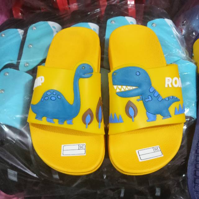 Sandal anak dino roar laki dan perempuan size 26-30