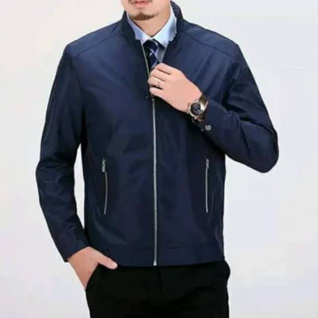 Jaket pria casual/ jaket kantoran ukuran besar big size