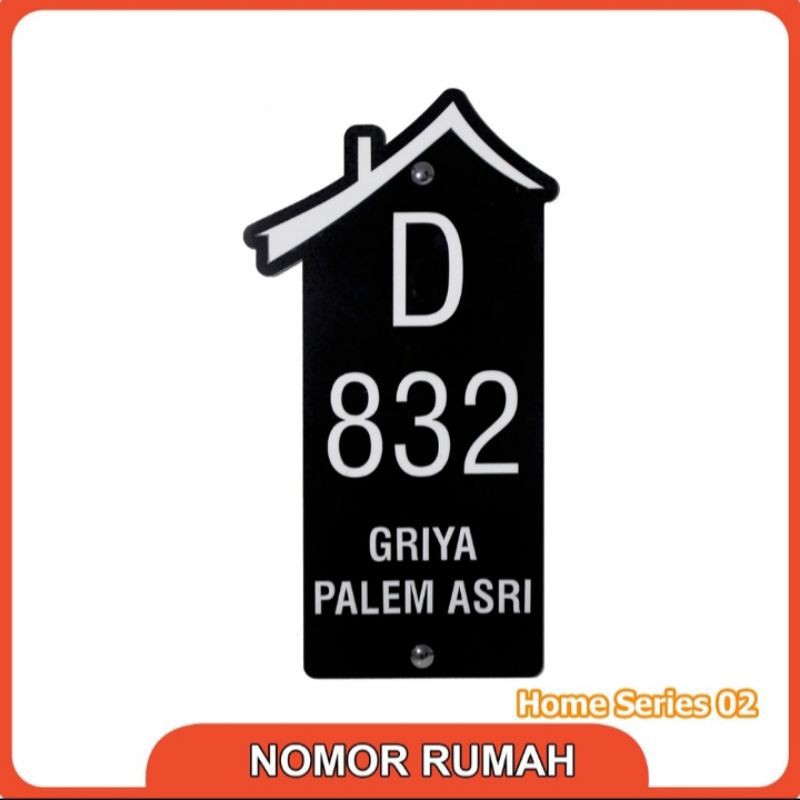 

Nomor Rumah Acrylic/Akrilik Home Series 02