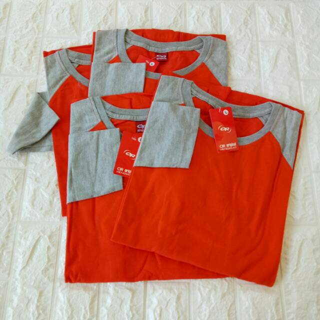 kaos raglan polos OREN-ABUMISTY lengan panjang Uk M L XL XXL