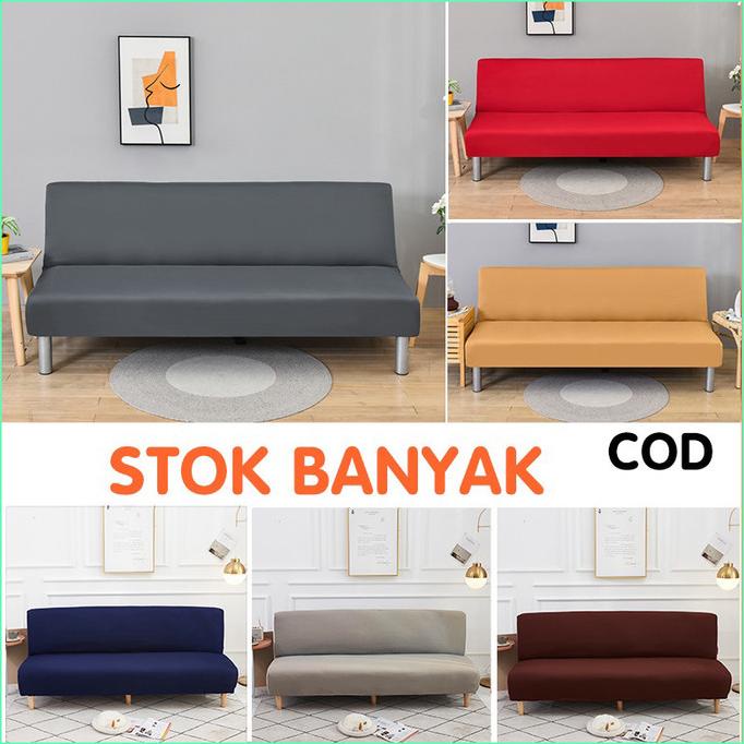 Cover Sofa Seater / Sarung Sofa Cover Seater Stretch Elastis Sofa bed