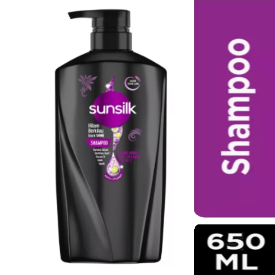 Sunsilk Shampoo Black Shine 650 Ml