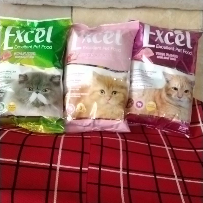 Excel Rasa Tuna bentuk Donut/Ikan 500 Gram- Makanan Kucing Murah