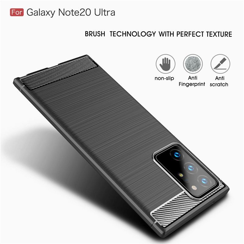 CASE SLIM FIT CARBON IPAKY SAMSUNG GALAXY NOTE 20 ULTRA SOFTCASE - FA