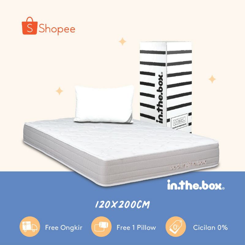KASUR SPRING BED inthebox - FREE BANTAL