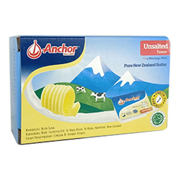 

ANCHOR BUTTER UNSALT 10SX7g