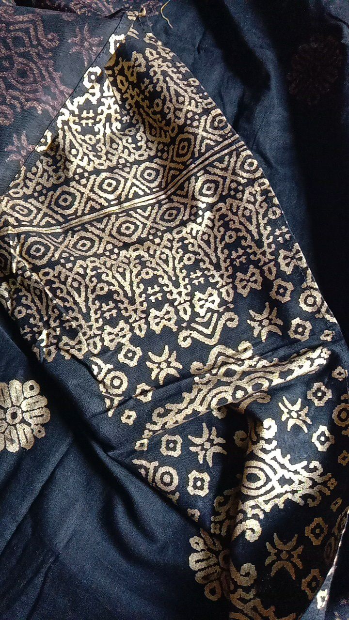 Terlaris Serut Genes Jelita Tunic Navbor Yelbor Whitbor Creambor Tunik Batik Modern Hrb030 D