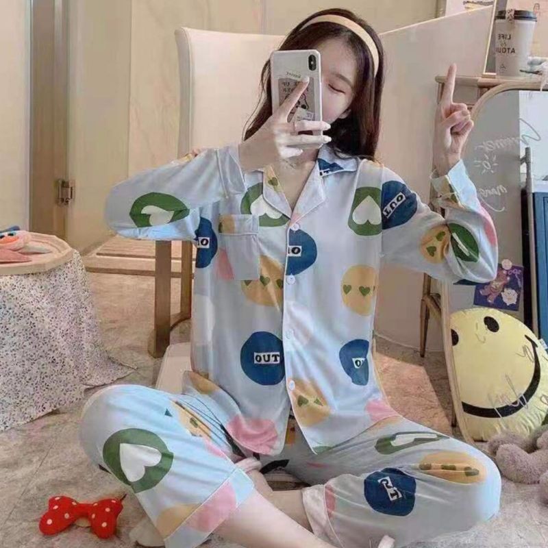 CO7 Baju Tidur Pp Import/fashion wanita murah/ baju tidur  wanita murah