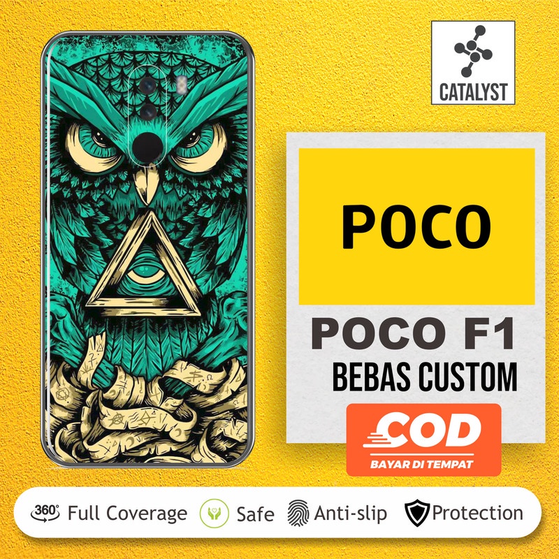 Garskin Skin Case POCO F1 BISA Custom - KODE-MSKL