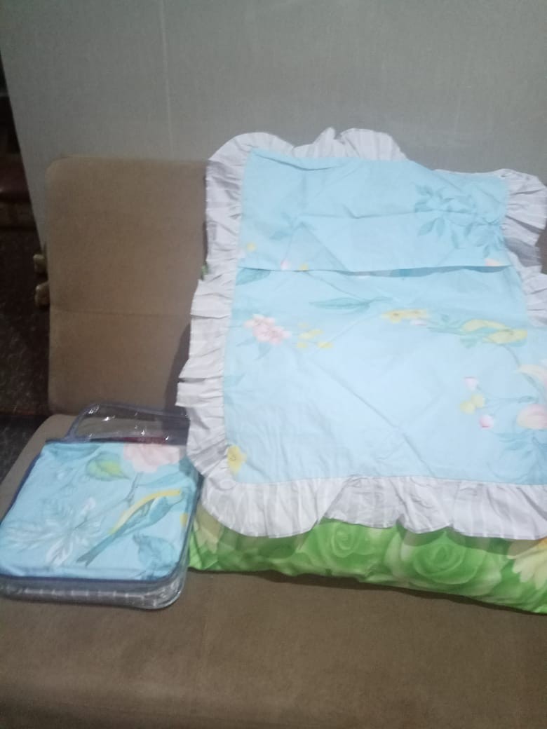 Sprei All New My Love Rumbai 180x200 Tinggi 30 Motif Kolase Coastal Bohemian - 180 King T30 Sp P3