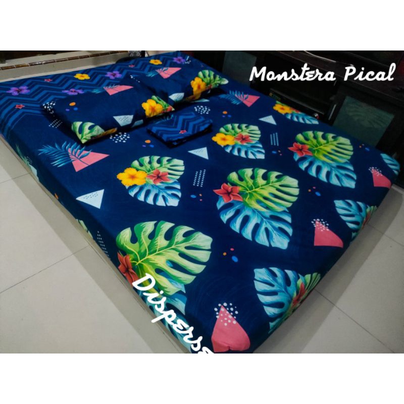 Seprei homemade motif daun