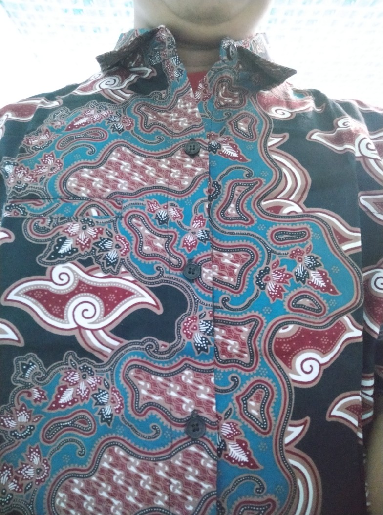 Gof Brsd Damor (cressida) Kemeja Batik Cowok Pakaian Pria Baju Batik Dewasa Lengan Pendek