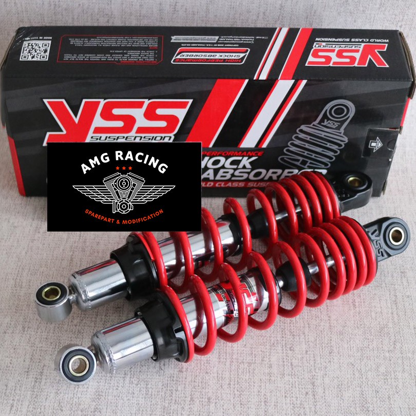 PROMO YSS SHOCK YSS TOP PRIME 280 MM CHROME RED JUPITER Z / VEGA R / F1ZR