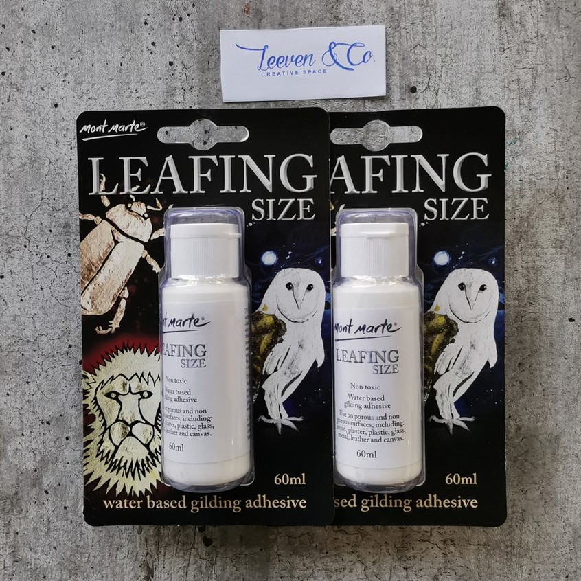 

MONT MARTE LEAFING SIZE 60ML / METAL LEAF ADHESIVE GLUE
