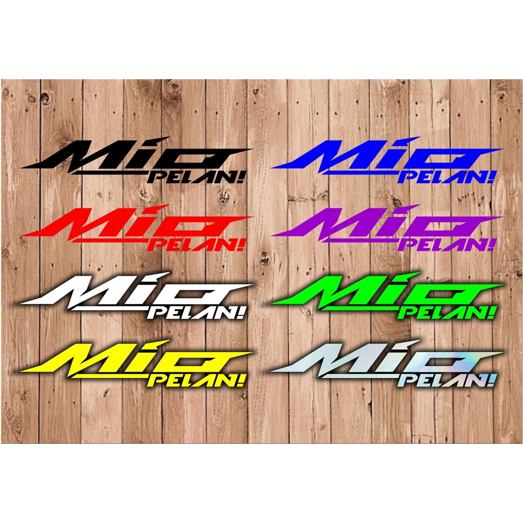 sticker cutting motor mio pelan