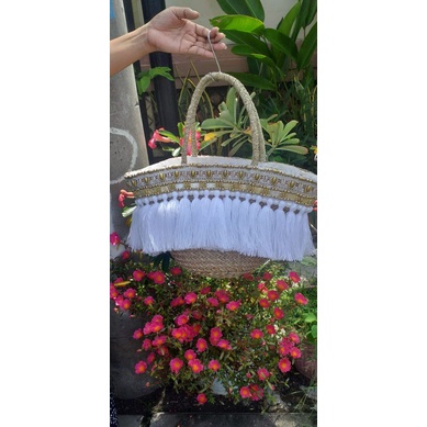 tas mendong handmade bali #tas mendong rumbai