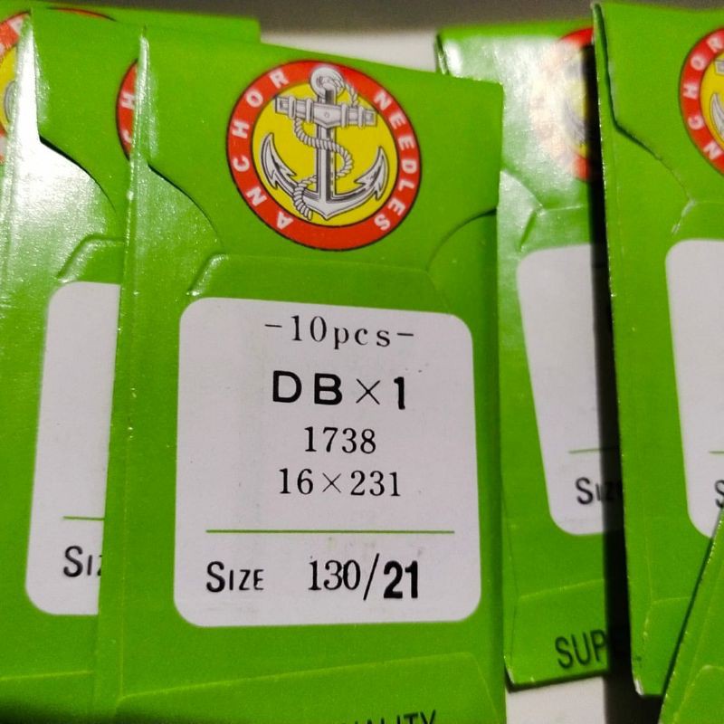jarum jahit listrik DB - jarum jahit besar ukuran 18 dan 21