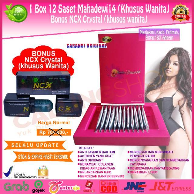 Herbal Mahadewi14 Obat Kista Keputihan Dan Menambah Stamina Wanita