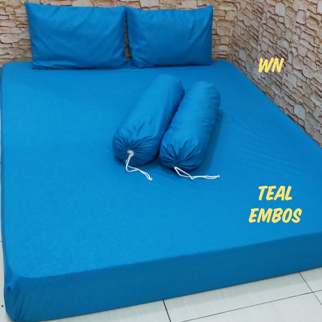 Watygrosir Sprei Polos, Sprei Embos, Sprei Murah, Sprei Homemade Motif Embos Polos