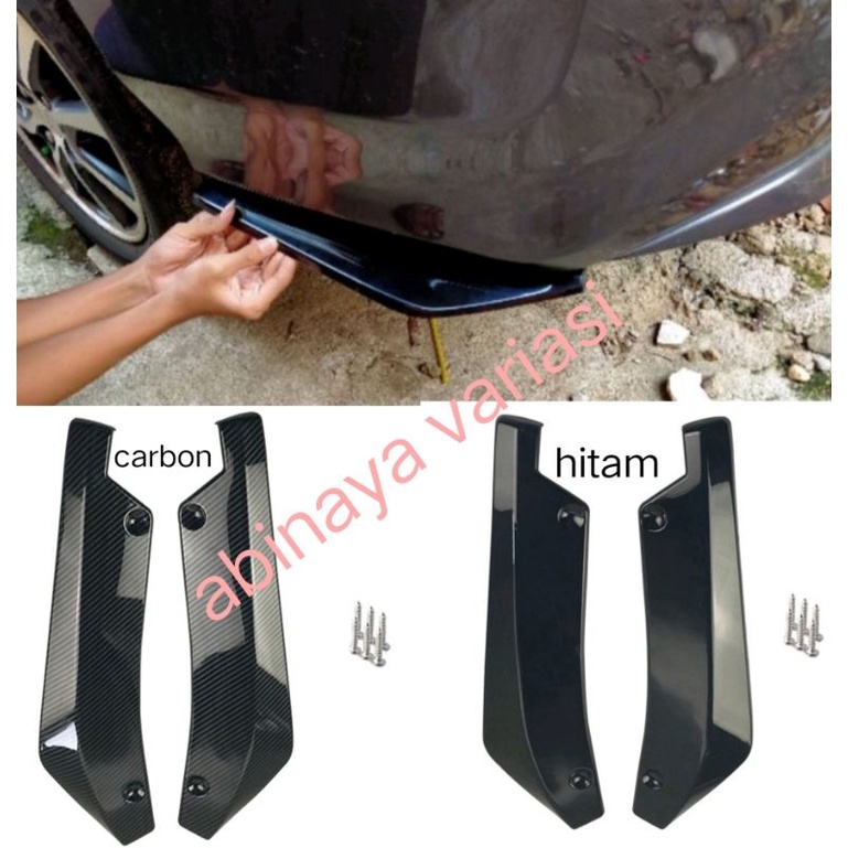 Winglet Belakang Mobil TOYOTA RAIZE Bahan Plastik Berkualitas