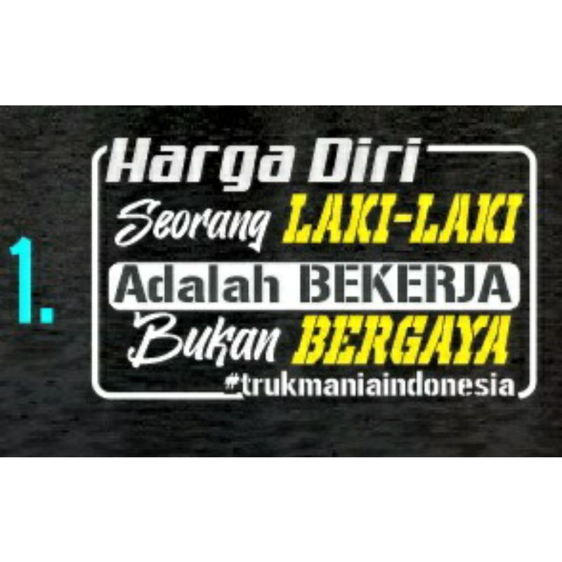 sticker cutting buat kaca/body samping mobil,truck,pick up dll