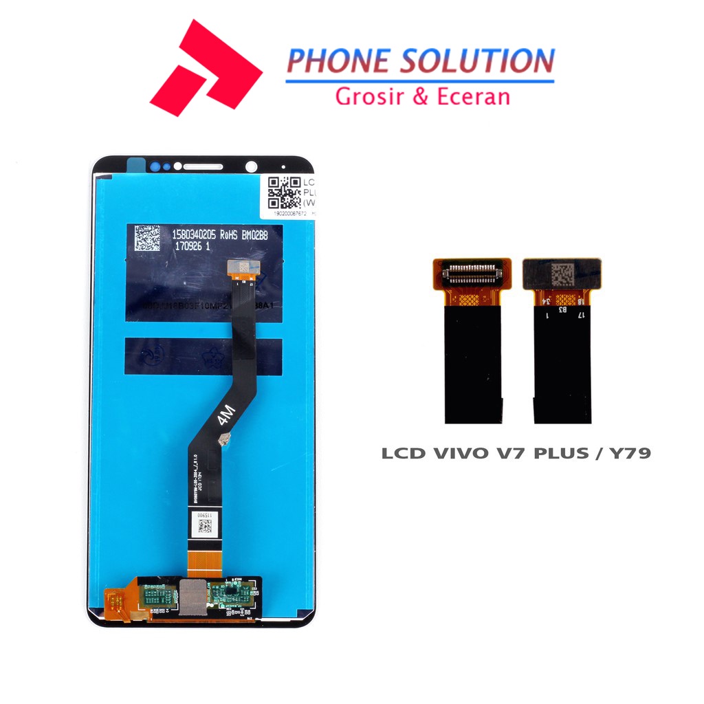 LCD Vivo V7 Plus LCD Vivo Y79 ORIGINAL 100% Fullset Touchscreen // Supplier LCD Vivo - Garansi 1 Bulan