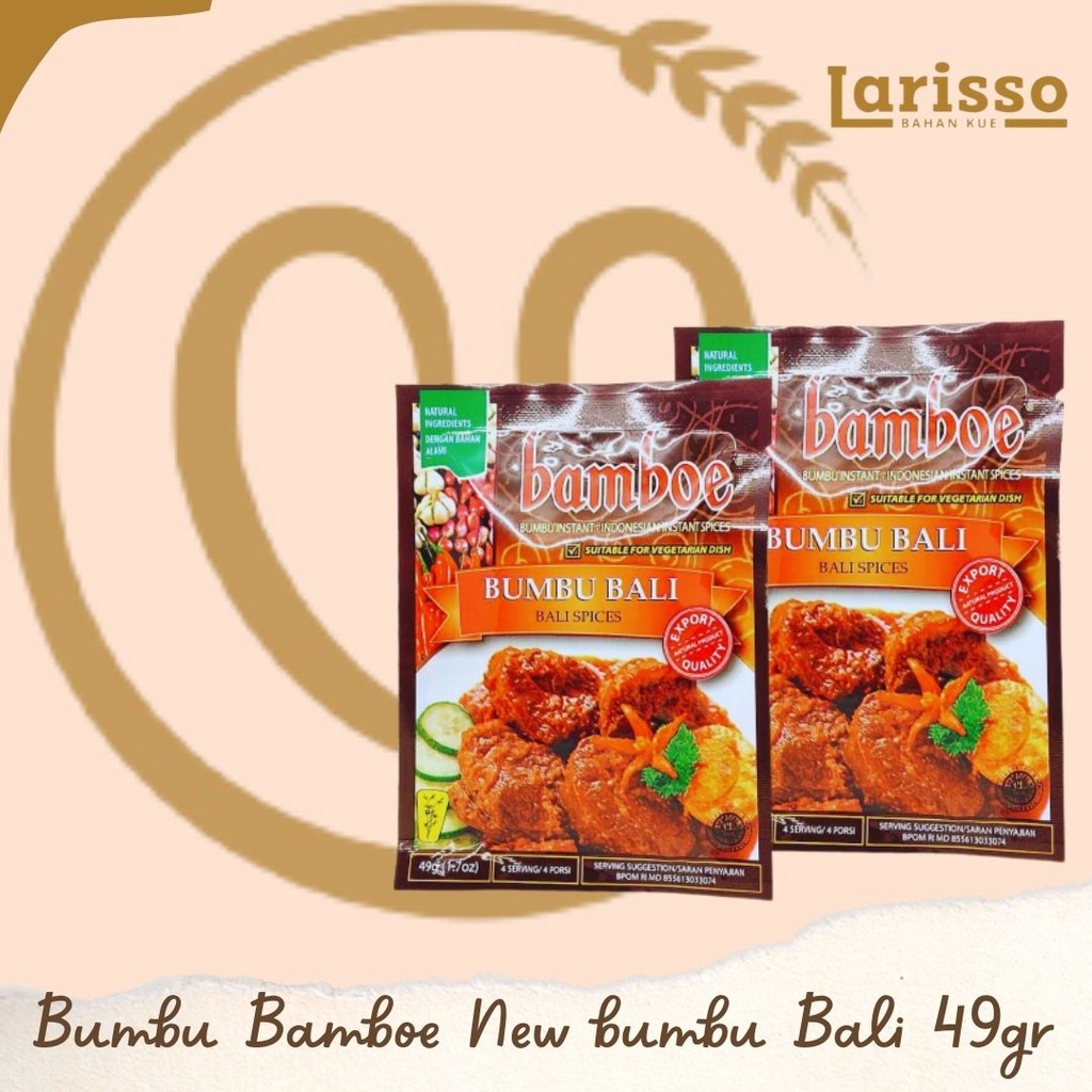 

BUMBU BAMBOE NUSANTARA BUMBU BALI 49GR