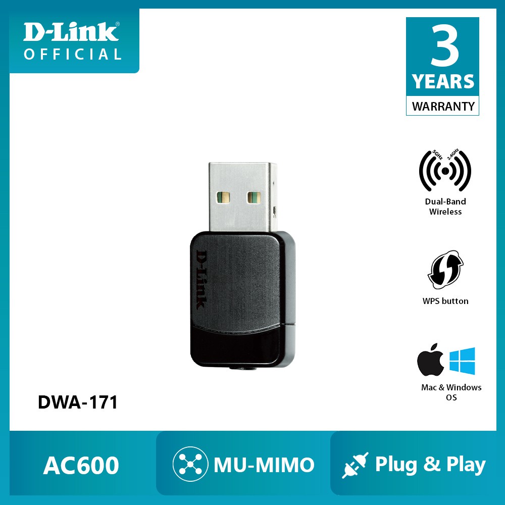 DWA-131 N-300 Wireless Nano USB Adapter merupakan adaptor berkualitas tinggi yang berfungsi untuk menghubungkan notebook atau komputer desktop ke jaringan nirkabel. Dengan menggunakan teknologi Wireless N-300, pengguna dapat menikmati koneksi Internet yan