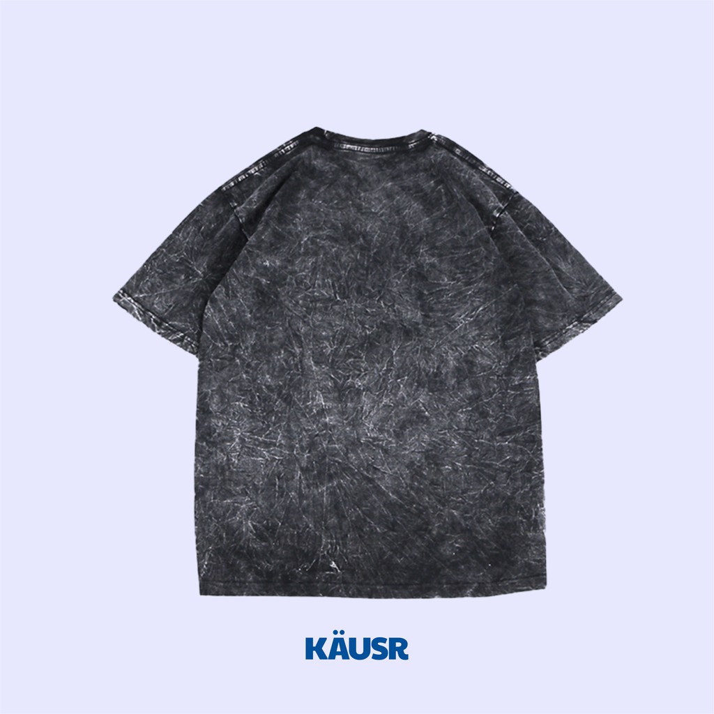 Oversize Tees/Tshirt/Kaos Black Washed Polos