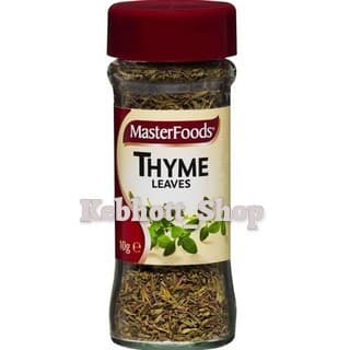 

Masterfoods Thyme Leaves 10gr | Herbs & Spices | MasterFood