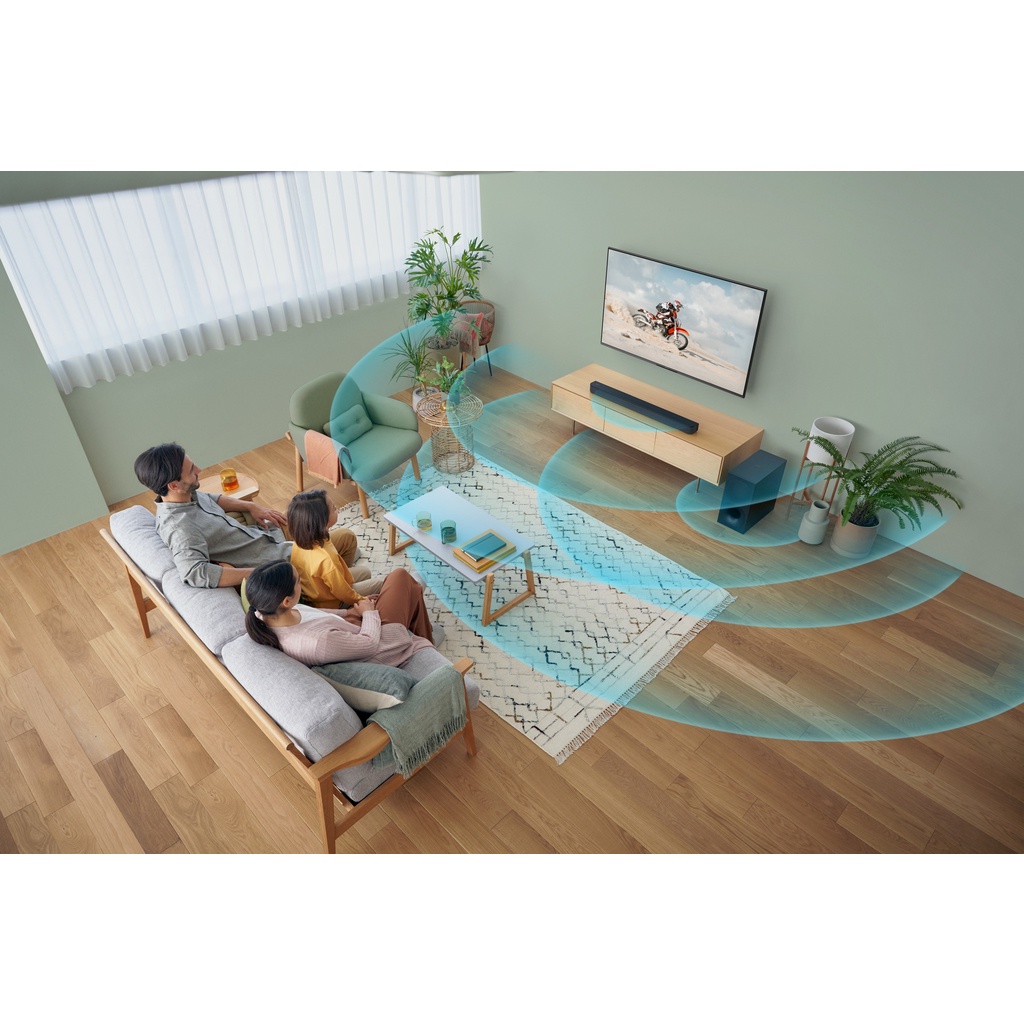 Sony HT-S400 Soundbar 2.1ch with Powerful Wireless Subwoofer - Black