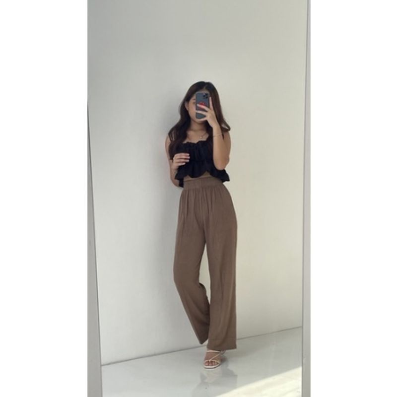 HORNET PANT- CELANA KNIT WANITA TEBAL PREMIUM IMPORT