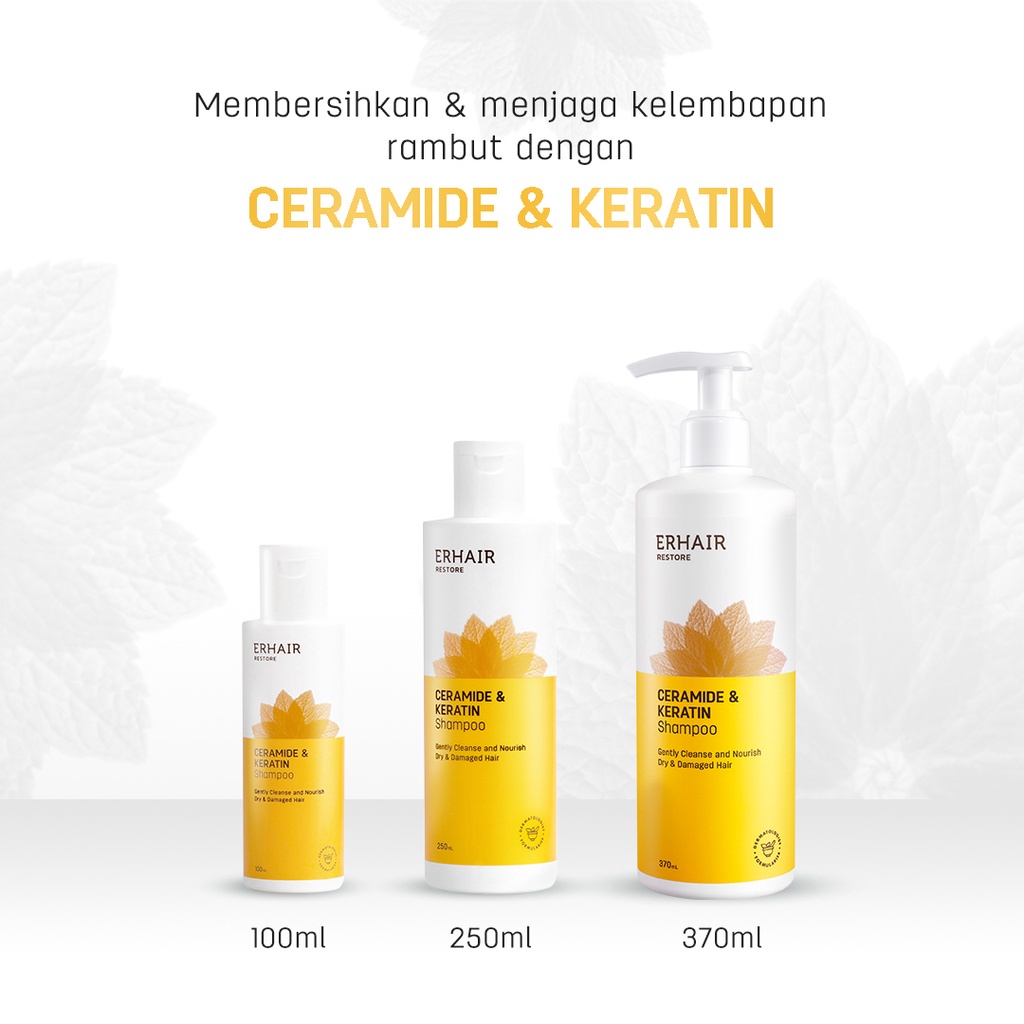 ERHAIR Restore Shampoo - Perawatan Rambut Kering &amp; Rusak